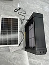 Solar-powered electricity storage mosquito repellent lamp